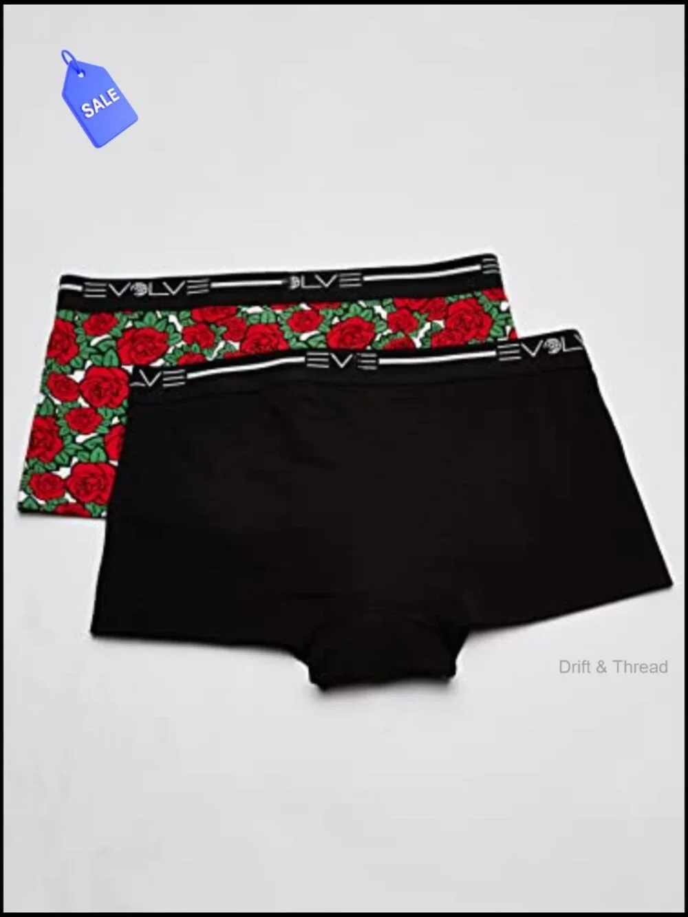 Men's Cotton Stretch No Show Trunk Underwear 2-Pack Low Rise Seamless